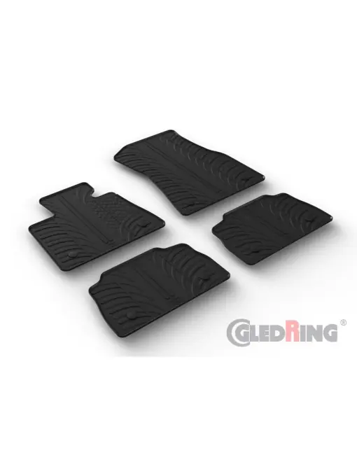 Livrare rapidă Set 4 covorase cauciuc dedicate BMW X6 G06 SUV 11.2019->automatic/rubber