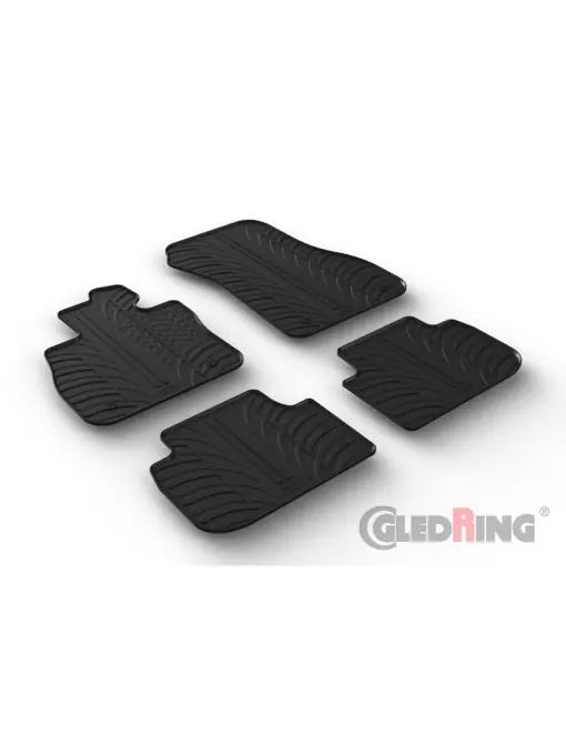 Retur ușor Set 4 covorase cauciuc dedicate BMW SER.1 F40 HB (5door) 09.2019->/rubbe