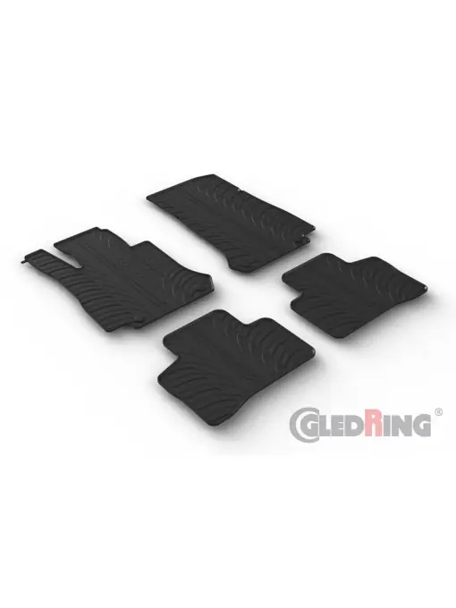 Set 4 covorase cauciuc dedicate MB EQC SUV 2019-2022 (electric)/rubber m Bestseller