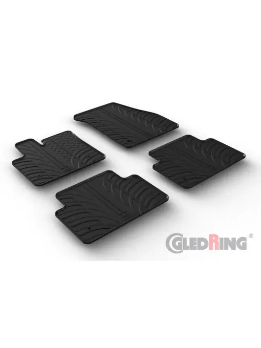Ofertă limitată Set 4 covorase cauciuc dedicate LAND ROVER RANGE EVOQUE SUV 02.2019/rubber mats
