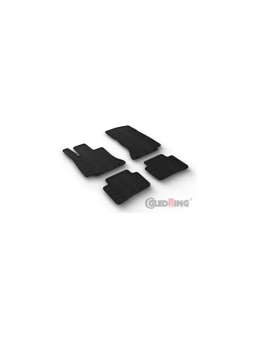 Set 4 covorase cauciuc dedicate MB C-Class W206 (limousine)04.2021->rubb Ofertă limitată