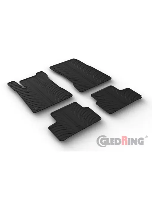 Disponibil imediat Set 4 covorase cauciuc dedicate M B CLA C118 (SEDAN) 02.2019->/rubber ma