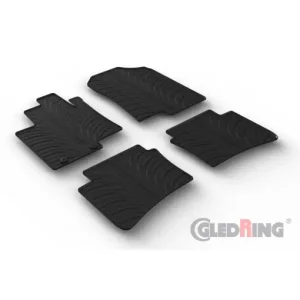 Disponibil imediat Set 4 covorase cauciuc dedicate HYUNDAI Bayon SUV 06.2021->/rubber mat