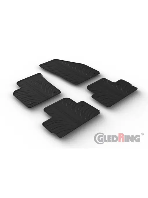 Set 4 covorase cauciuc dedicate VOLVO C30 HB (3door) 2006-2013 manual/r. Expediere rapidă