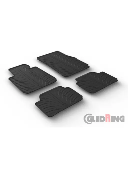Set 4 covorase cauciuc dedicate BMW 1 F20 / F21 2011-08.2019 Cel mai vândut