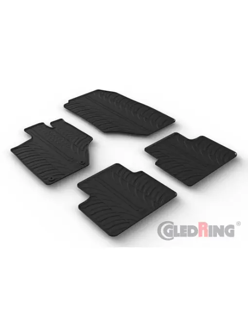 Comandă acum Set 4 covorase cauciuc dedicate OPEL Grandland MHEV SUV 2024->/rubber ma