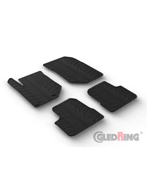 Popular Set 4 covorase cauciuc dedicate CORSA F/MOKKA 2021->/ 208 2019->/2008 SU