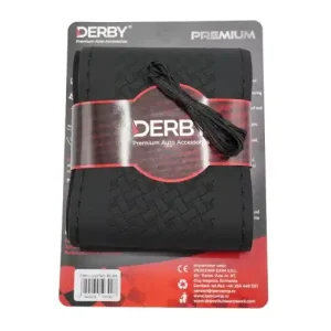 Chilipir Husa volan neagra cu ac si ata 110 gr, cusatura neagra DERBY