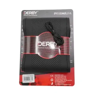 Cel mai bun preț Husa volan neagra cu ac si ata 160 gr, cusatura neagra DERBY