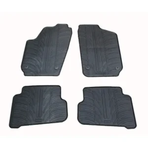 Set covorase auto din cauciuc Vw Polo (6R) 06.2009-09.2017, Negru, Gledring, 4 buc. (GL0065) Ofertă