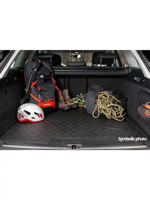 Ofertă limitată Tavita portbagaj Vw Golf Sportsvan, 2014 -> prezent, ptr podea inaltata, din cauciuc