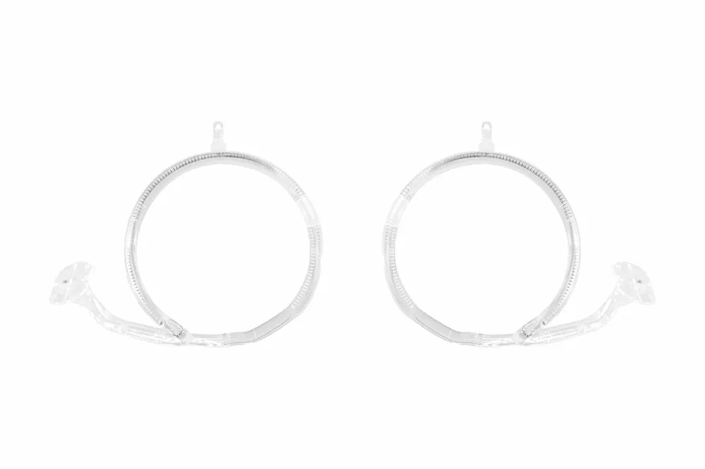 Set de ghiduri de lumină potrivit pentru inel mare pe BMW Seria 3 E90 sedan, E91 touring 2008-2012, stânga și dreapta Reducere