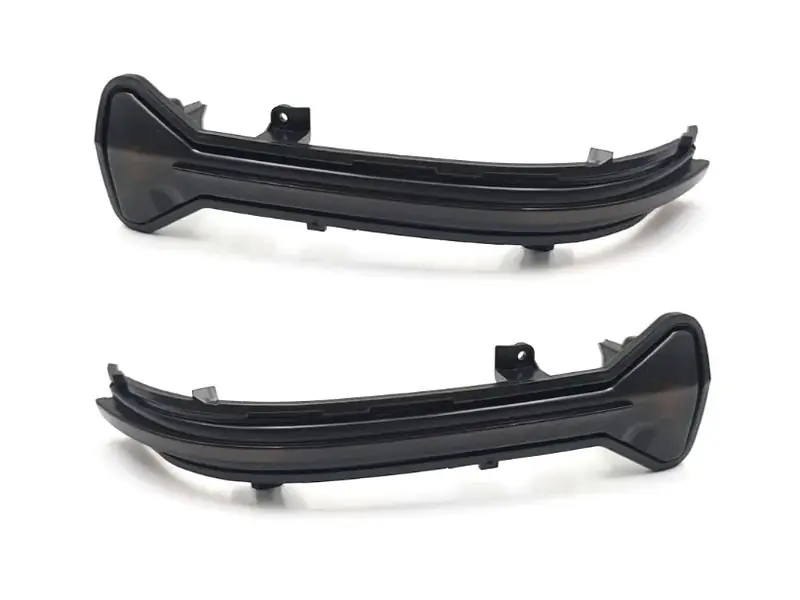 Semnale de întoarcere LED dinamice de tuning potrivite pentru oglinzile laterale ale BMW Seria 5 G30, G31, M5 F90 2017-2020, Seria 6 GT G32 2017-2020, Seria 7 G11, G12 2015-2019 cu bază fumurie, stâng Ultima șansă