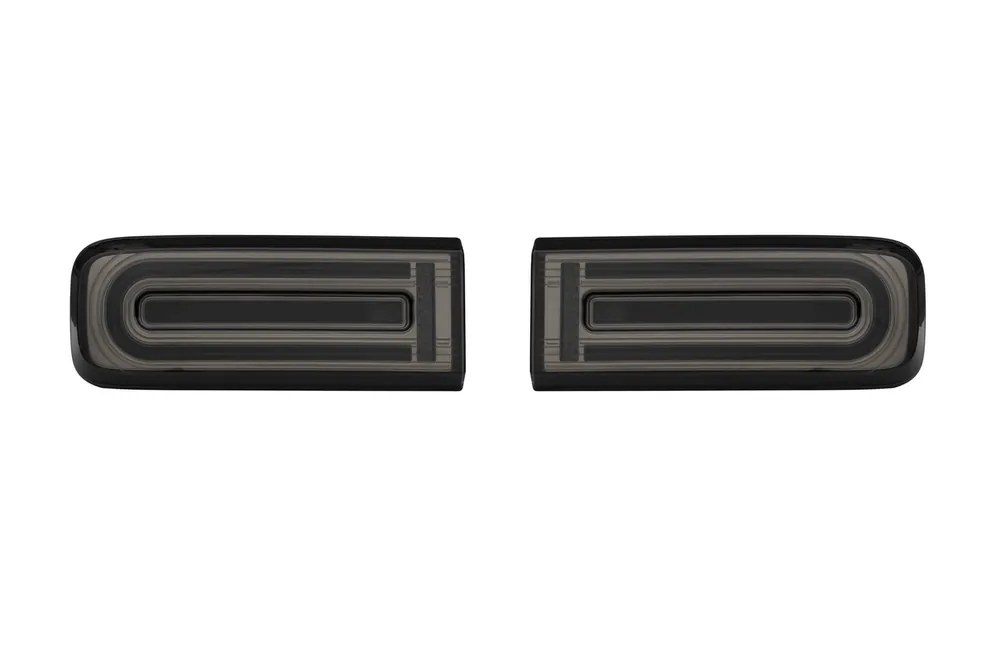 Calitate înaltă Kit de stopuri LED de tuning potrivit pentru Mercedes G-Class W464 2018-2024 negru/alb, stânga și dreapta