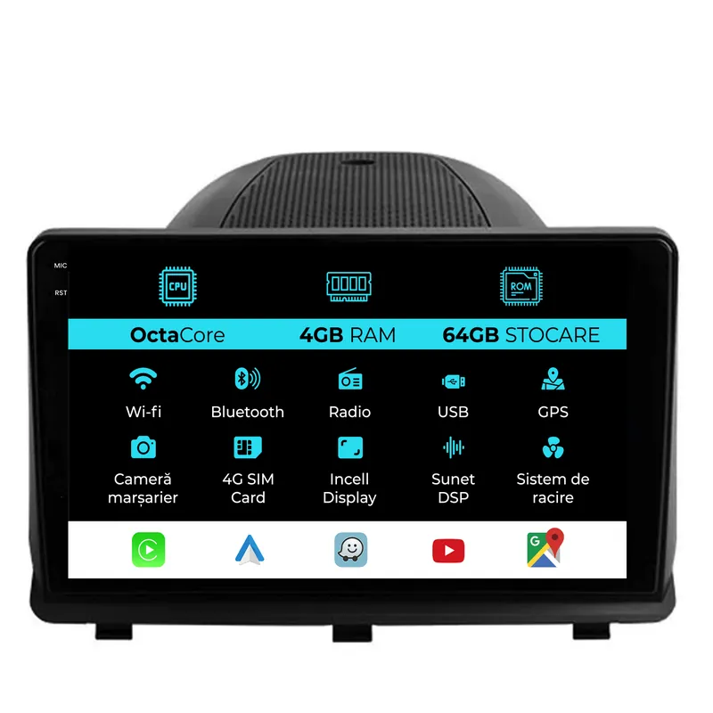 Navigatie Dedicata Opel Antara (2006-2016), 9Inch, 4Gb Ram, 64Gb Stocare, Carplay Cel mai bun preț