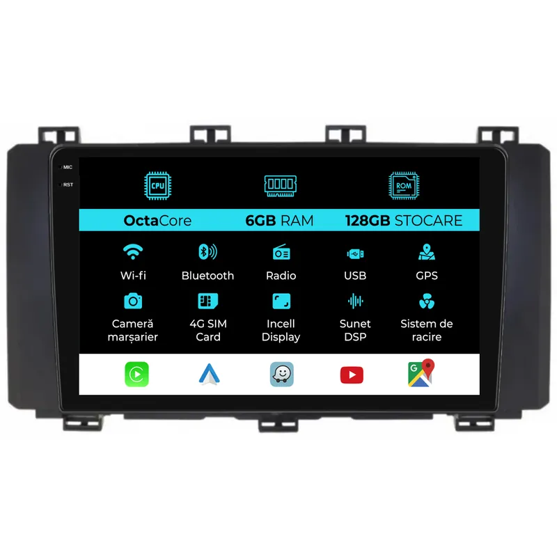 Navigatie Dedicata Seat Ateca (2016-2021), 9Inch, 6Gb Ram, 128Gb Stocare, Carplay Promoție