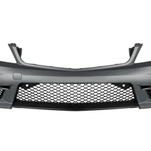 Bumper frontal design A potrivit pentru Mercedes C-Class W204 2007-2014 sedan, break cu PDC, cu duze de spălare, cu lumini de zi DRL Reducere de preț