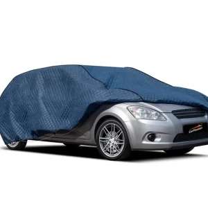 Calitate înaltă Husa Carpassion Pillow potrivită pentru automobile sedan împotriva grindinei dimensiune L 425x470cm, albastru