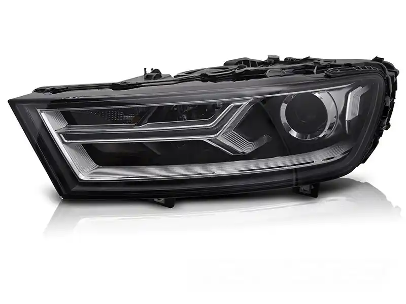 Promoție Far stâng cu xenon potrivit pentru Audi Q7 2015-2019 cu bază neagră