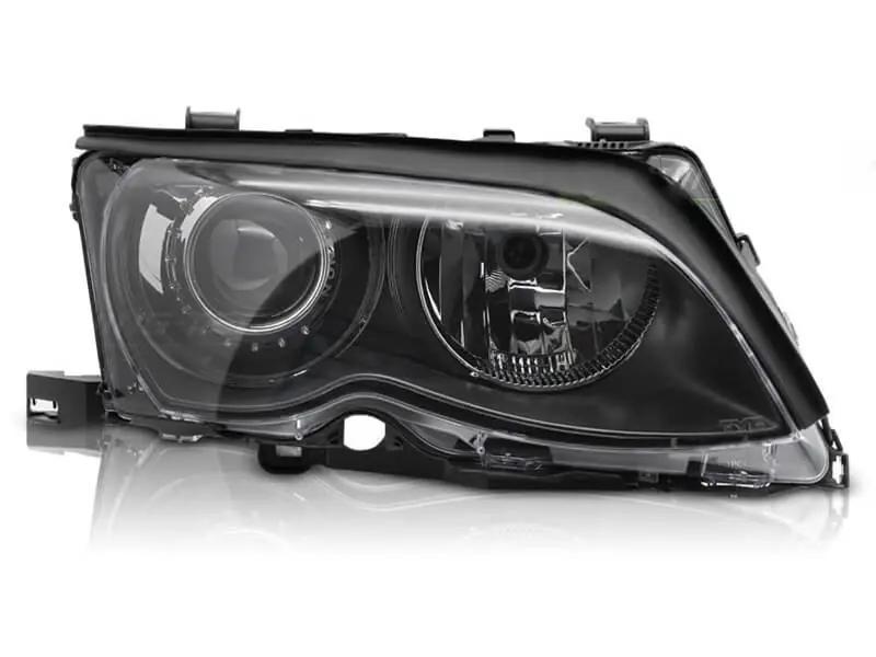 Livrare expres Far xenon drept potrivit pentru BMW Seria 3 E46 sedan, break 2001-2005 cu bază neagră
