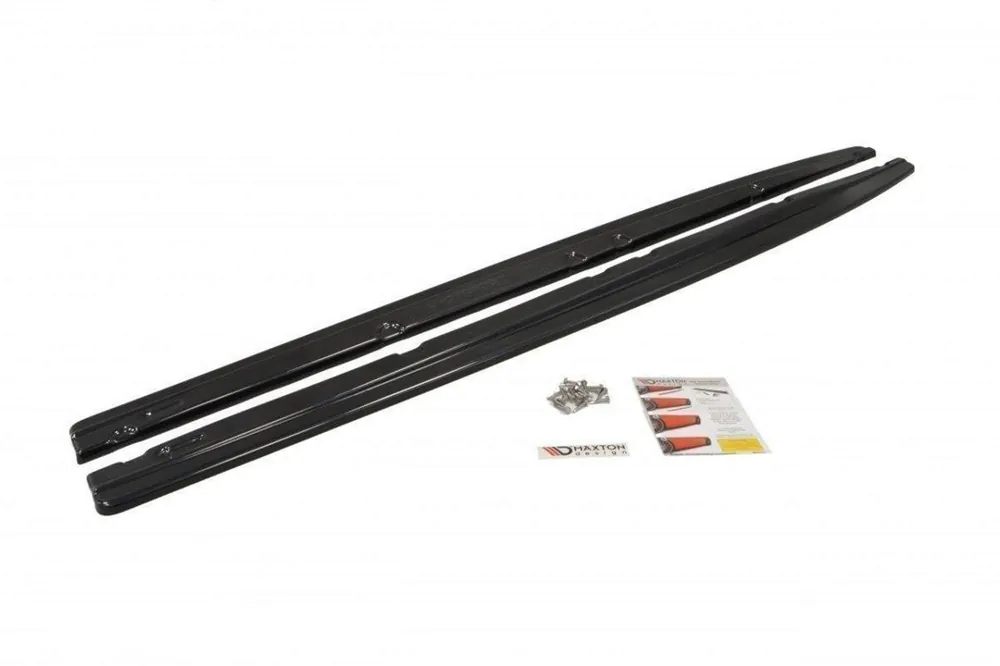 Transport gratuit Adăugiri de tip Sport Maxton Design potrivite pentru Fiat Bravo 2007-2014, lac negru