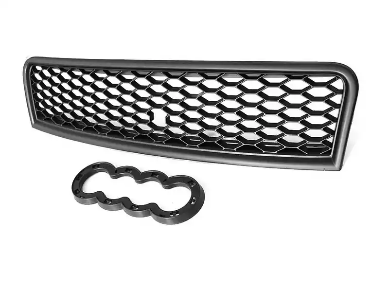Reducere Grilaj mat negru tip RS potrivit pentru Audi A4 B6 sedan, break 2000-2004