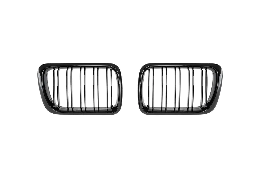Grile rinichi tip M3 negre potrivite pentru BMW Seria 3 E36 1997-1999 Cel mai vândut