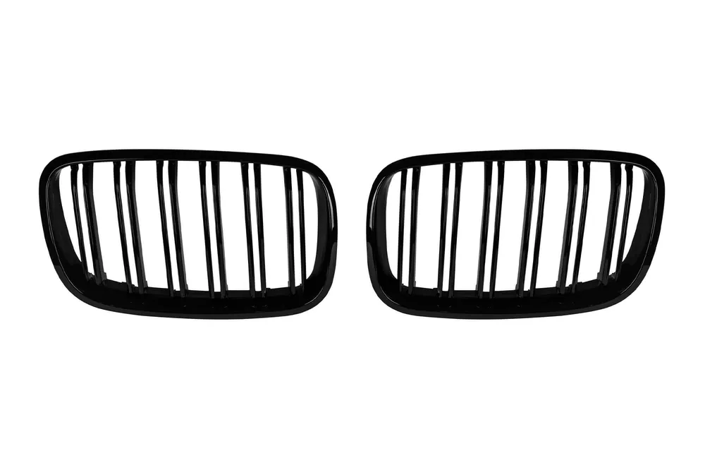 Răcitor cu nervuri duble vopsit în negru, potrivit pentru BMW X5 E70 2007-2013, X6 E71 2008-2011 Bestseller