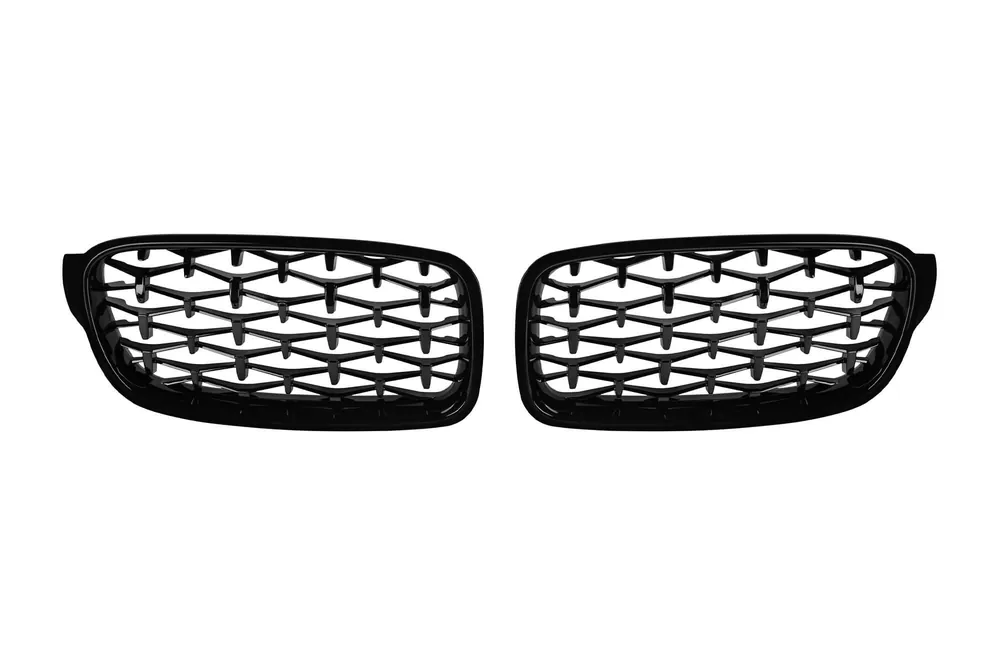 Răcitori tip diamant lac negru potriviți pentru BMW Seria 3 F30 sedan, F31 touring 2012-2018 Preț promoțional