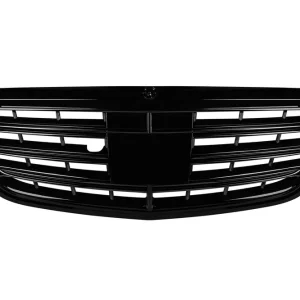 Ultima șansă Grilaj lacuit negru tip A Design potrivit pentru Mercedes S-Class W222 2013-2020 pentru modelul cu Distronic și Night Vision