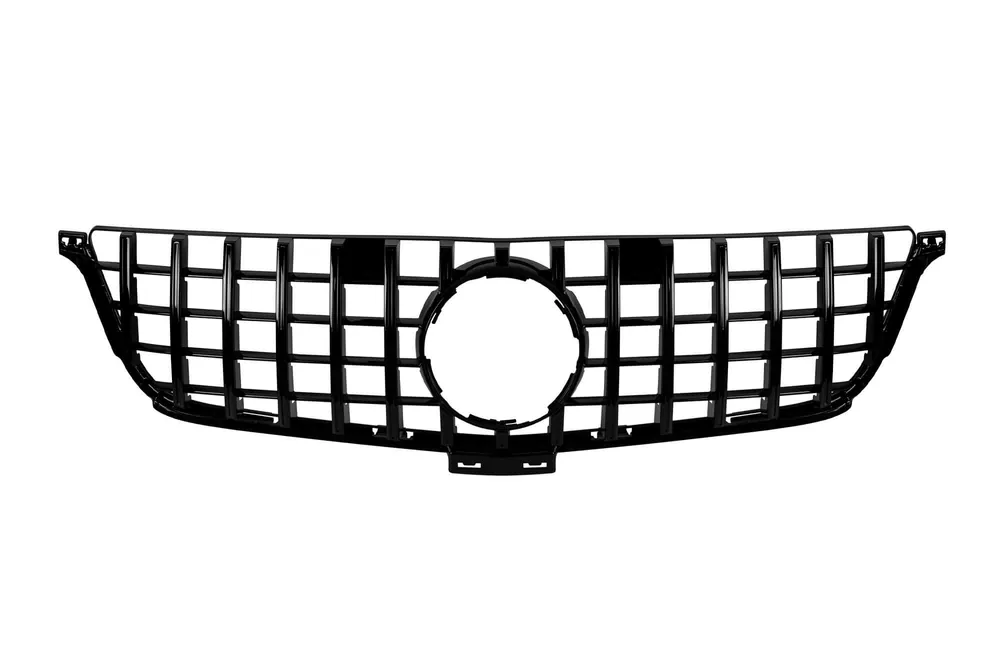 Ofertă specială Grilă tip GT cu lac negru, potrivită pentru Mercedes ML W166 2011-2015