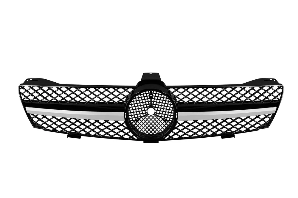 Reducere extra Grilă neagră tip A Design potrivită pentru Mercedes CLS C219 2004-2008