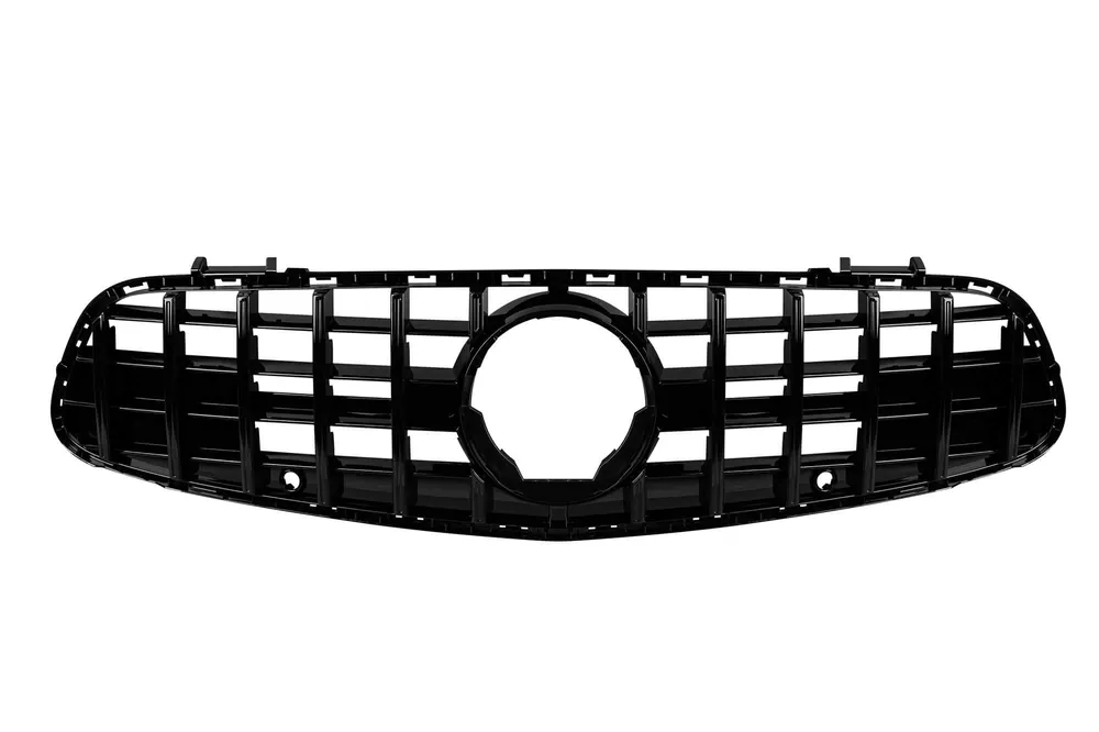 Plată sigură Grilaj tip GT cu lac negru potrivit pentru Mercedes SL R231 2017-2020