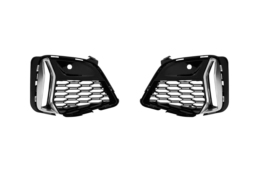 Set grilă tip M340 cu ramă gri, potrivit pentru bara frontală M BMW Seria 3 G20 sedan, G21 break după 2019 Discount