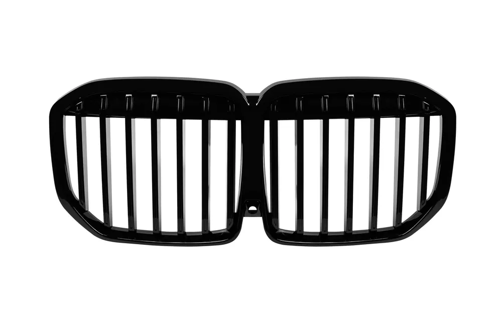 Nu rata Grile rinichi cu nervuri unice vopsite în negru, potrivite pentru BMW X7 G07 după 2023