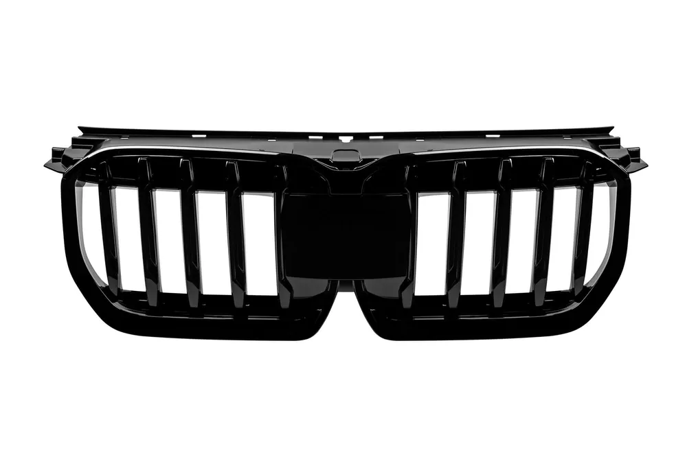 Grile rinichi cu nervuri simple vopsite în negru, potrivite pentru BMW X1 U11 după 2023 Discount
