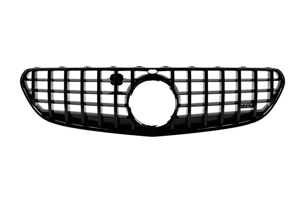 Grilaj tip GT cu lac negru, potrivit pentru Mercedes S-Class C217 Coupe 2014-2020, potrivit pentru toate modelele, cu excepția S63/S65 Livrare expres