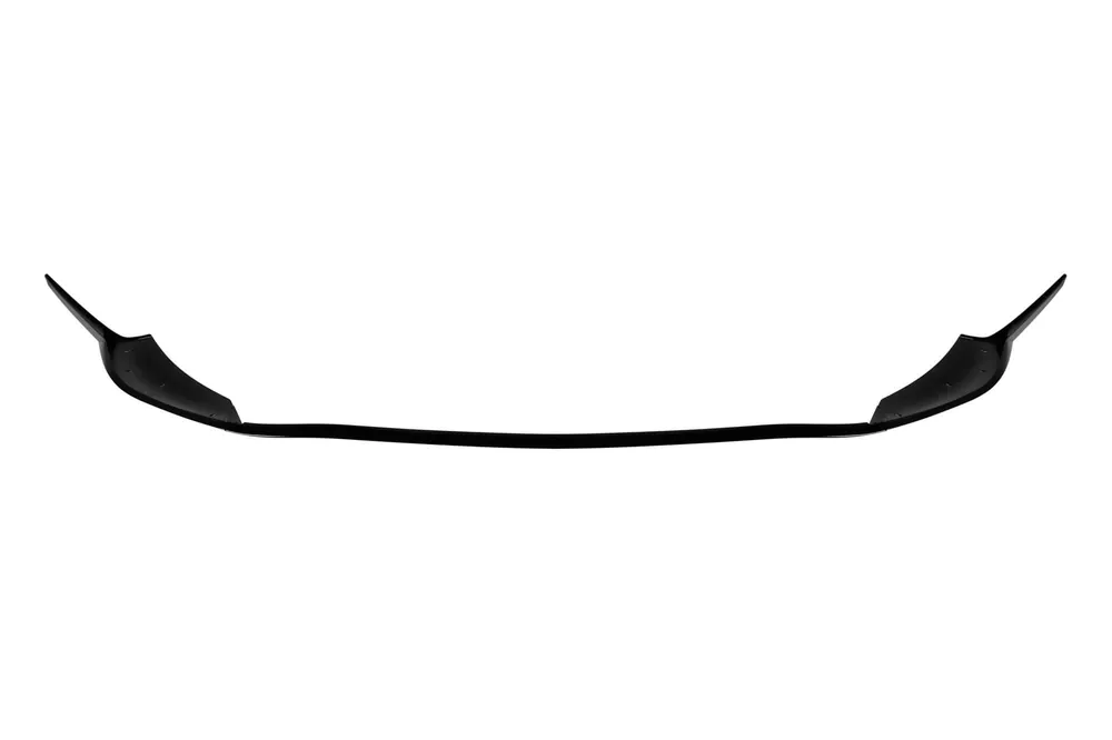 Plată securizată Spoiler de tuning potrivit pentru bara de protecție frontală A Design Line pe Mercedes C-Class W206, S206 după 2021, lac negru