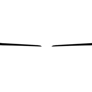 Aero splittere potrivite pentru bara frontală CLA45 a Mercedes CLA C117 2013-2019, lac negru Reducere extra