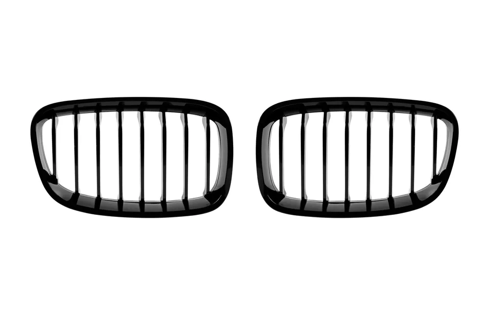 Răcitoare cu nervuri unice vopsite în negru, potrivite pentru BMW Seria 1 F20 cu 5 uși, F21 cu 3 uși 2011-2015 Bestseller