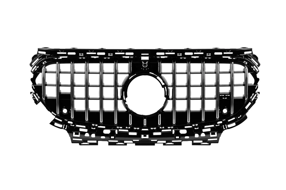 Ieftin Grilă tip GT crom/neagră potrivită pentru Mercedes E-Class W214, S214 după 2024
