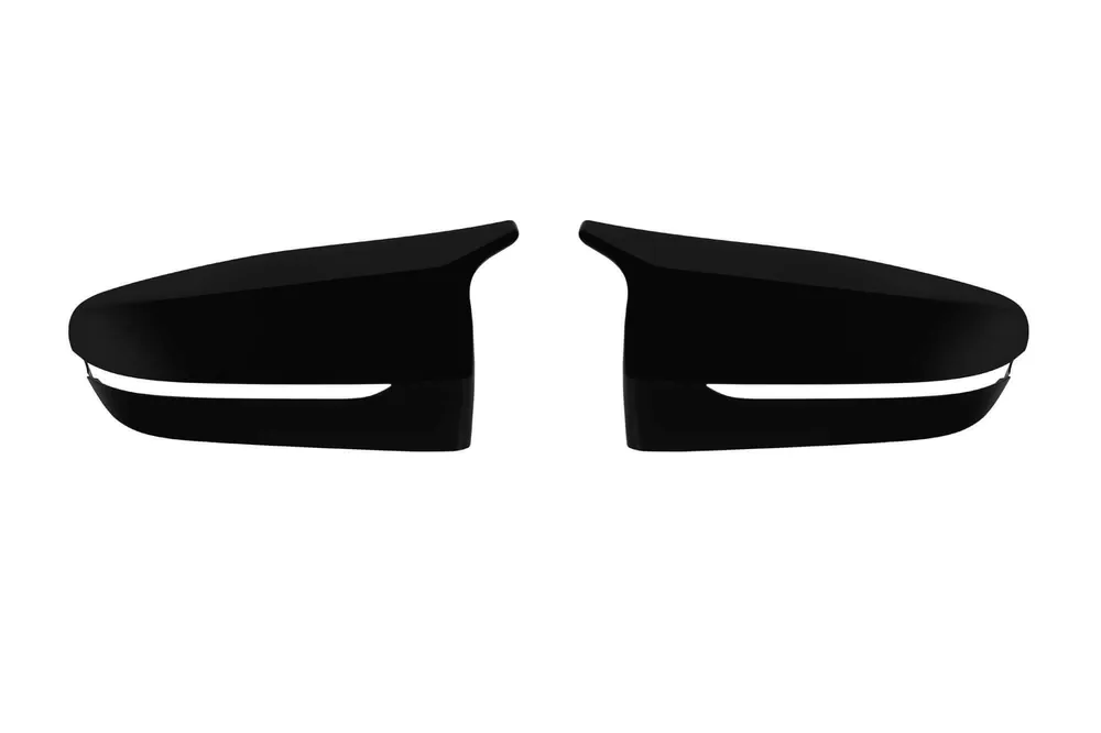 Livrare expres Capace tip M5 pentru oglinzi potrivite pentru BMW Seria 2 G42, Seria 3 G20, G21, Seria 4 G22, G23, G26, Seria 5 G30, G31, Seria 7 G11, G12, Seria 8 G14, G15, G16, lac negru
