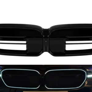 Bestseller Grile de rinichi iluminate Iconic Glow potrivite pentru BMW Seria 5 G30, G31 2020-2023, lac negru
