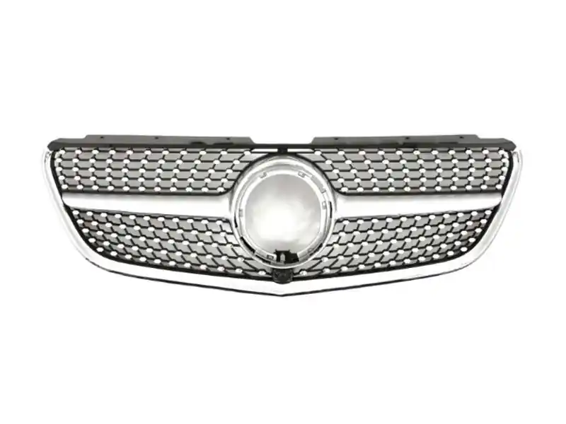 Grilă diamantată crom/gray potrivită pentru Mercedes Vito W447 după 2020 Vezi acum