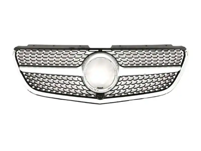Preferatul clienților Grilă diamantată crom/gray, potrivită pentru Mercedes Vito W447 2014-2019