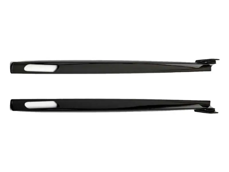 Disponibil imediat Fâșii de tuning potrivite pentru pragurile laterale M la BMW Seria 3 G20, G21 după 2019, lac negru