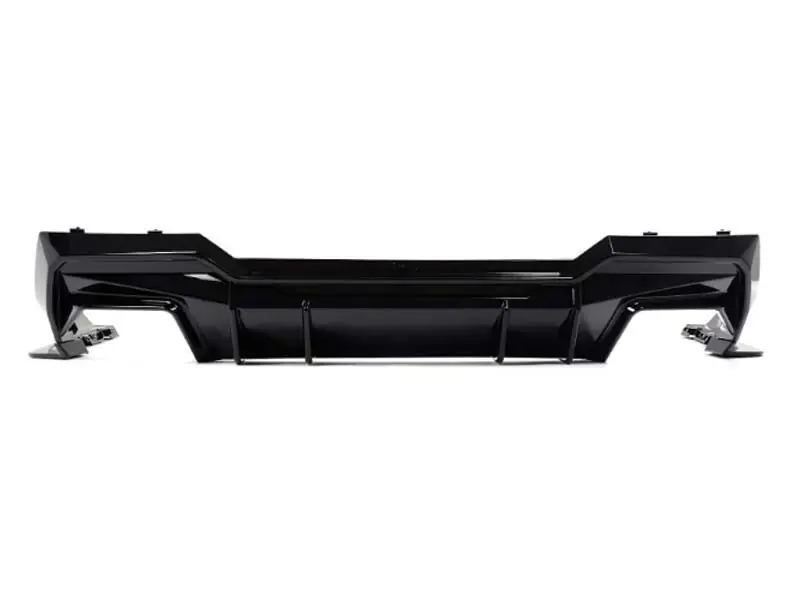 Ieftin Difuzor de tuning potrivit pentru bara M din spate a BMW Seria 4 G22 coupe după 2020, lac negru