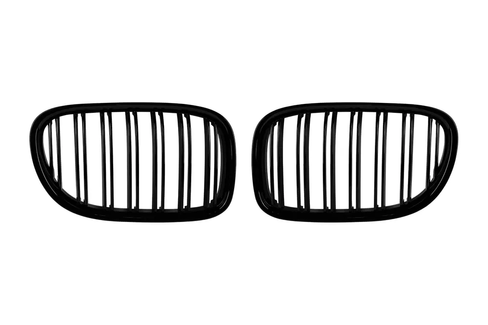 Ultima șansă Grile rinichi negre potrivite pentru BMW Seria 7 F01 cu ampatament scurt, F02 cu ampatament lung 2008-2015