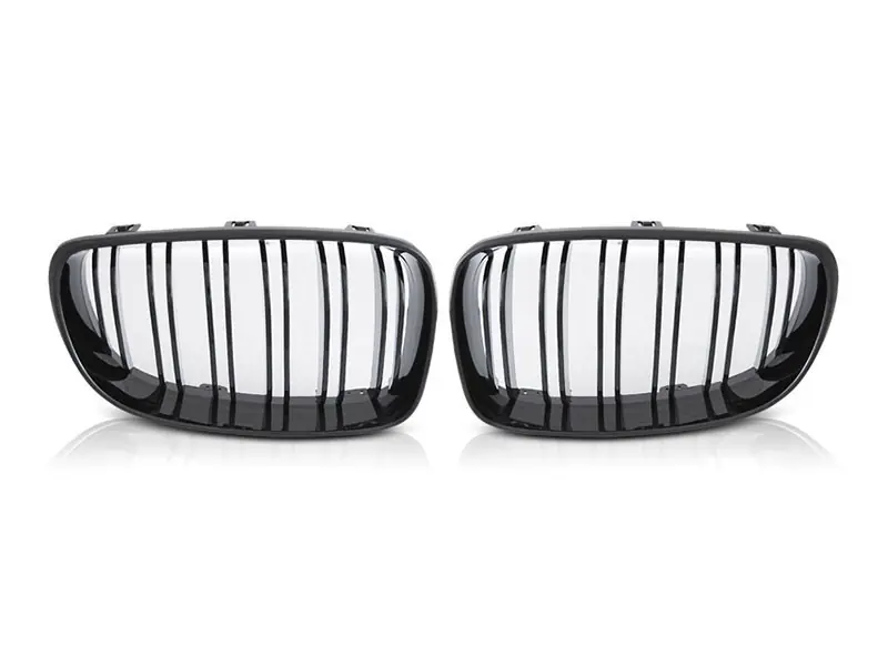 Răcitor cu fante duble vopsit în negru, potrivit pentru BMW Seria 1 E81, E82, E87, E88 2007-2011 Ofertă limitată