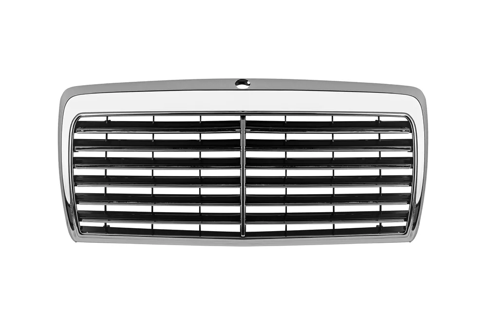 Ultima șansă Grilă crom/neagră potrivită pentru Mercedes E-Class W124 1985-1993